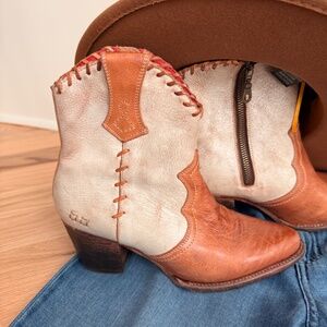 BED/STU boot - Baila II – Tan rustic Lux- Size 8.5M